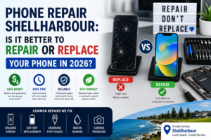 Phone Repair In Shellharbour: Is It Better to Repair or Replace Your Phone?